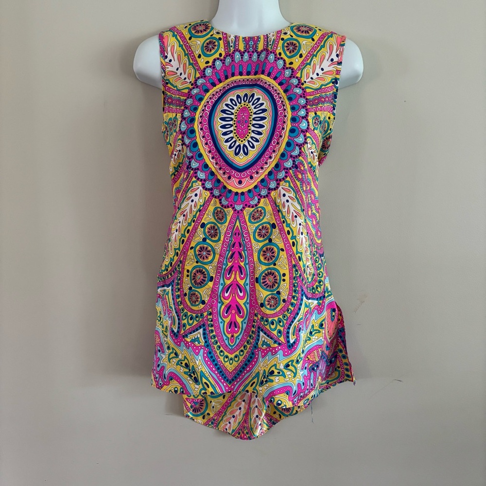 Alice & Trixie Colorful pattered sleeveless top